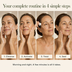 The Peptide Restore System for Mature Women's Skin