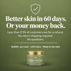 Thallo® Vanilla Bean Infused Whipped Tallow Balm