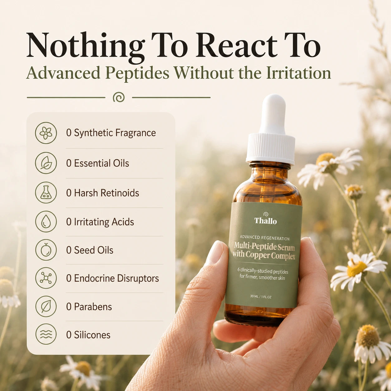 Thallo® Multi-Peptide Serum with Copper Complex