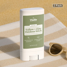 Thallo® Tallow + Zinc Outdoor Stick (2-Pack)