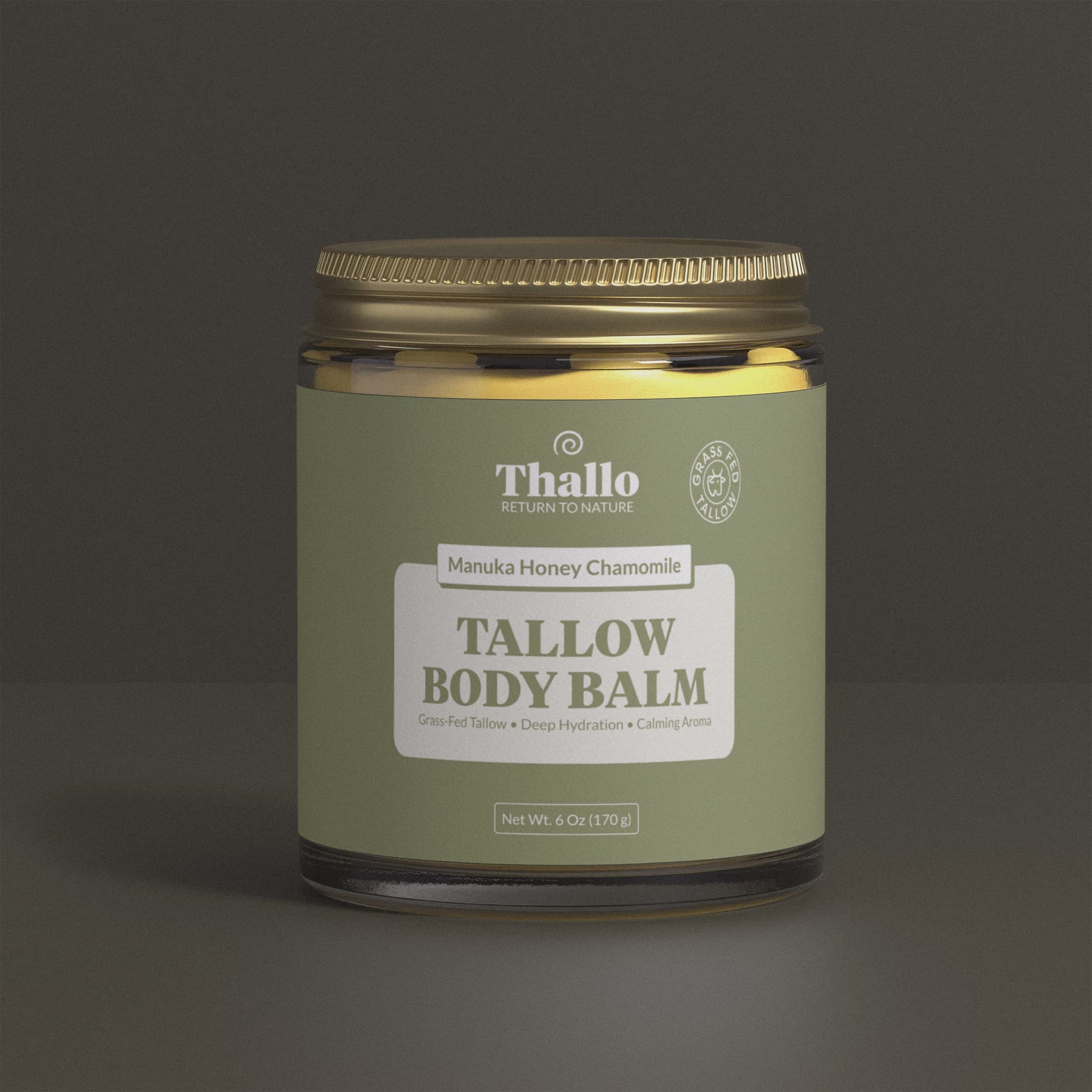 Thallo® Manuka Honey Chamomile Tallow Body Balm
