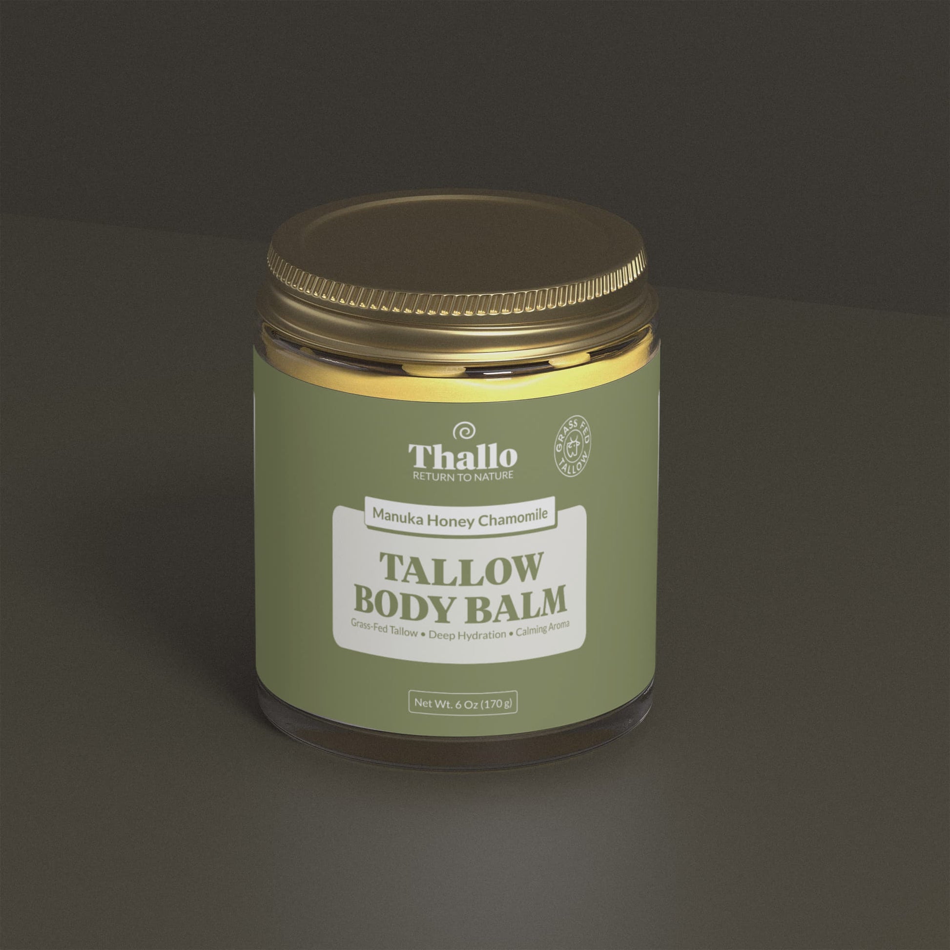 Thallo® Manuka Honey Chamomile Tallow Body Balm